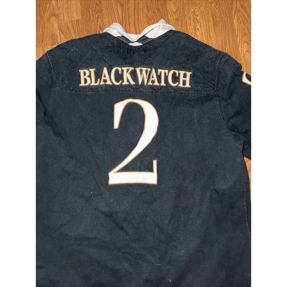 Vintage 90s Polo Ralph Lauren Blackwatch Long Sleeve size XXL Black